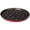 IBILI" Venus Pizza Mould with Holes, Aluminium Black/Red, 32 x