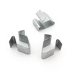 VVO Fasteners- Silver Metal Roof Lining, Headlining Sunvisor and Overhead