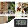Digital Hygrometer Moisture Meter, YS-11 Wireless Hygrometer Indoor LCD Display