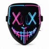LED Halloween Mask for Cosplay - Light Up Scary Festival