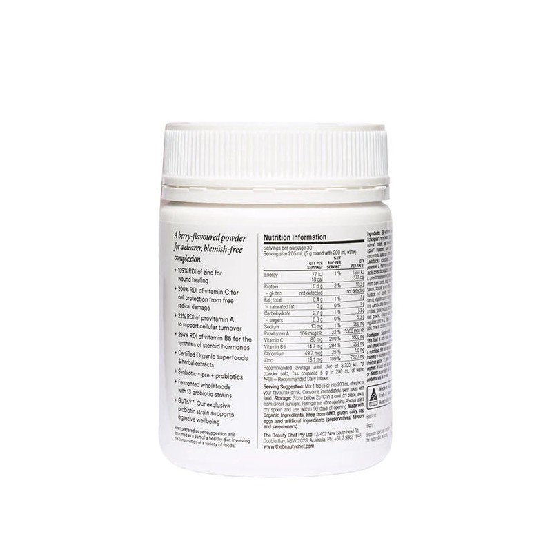 The Beauty Chef Inner Beauty Support Clear Skin 150g