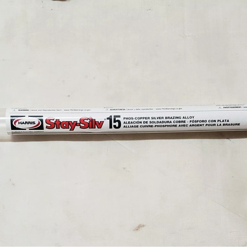 Harris Stay Silv 15 15% Silver Brazing Alloy Rods HVAC