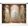 Kate Flower Wall Backdrops for Photography Arch Photo Background Window