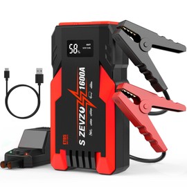 S ZEVZO ET05 Portable Car Jump Starter 1600A Battery Charger Auto Battery Power