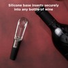 Rabbit W6127 Wine Aerator and Pourer, Clear and Stainless Steel