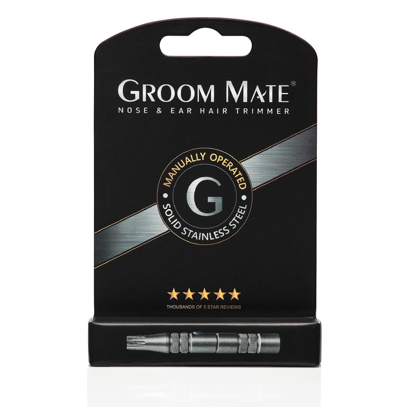Groom Mate Platinum XL Nose & Ear Hair Trimmer with