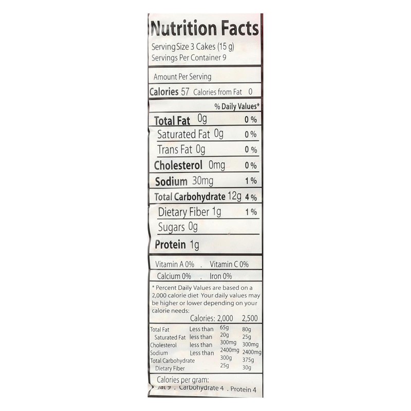 Suzie's Organic Brown Rice Cake Thins|12 Pack|Lightly Salted Low Sodium|USDA