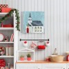 Renditions Gallery Christmas Church Wall Art, Charming Religious Winter Artwork,