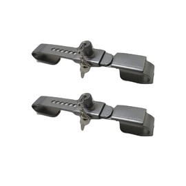 Heavy Duty Shipping Container Locks 230MM x 340MM x2 (Security Adjustable Hardened Steel)