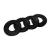Herco Black Neoprene Industrial Grade Rubber Washers - 7/16" ID
