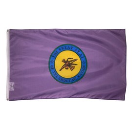 Great Seal Choctaw Nation Purple Large Flag Banner 3x5FT Tribe Native American