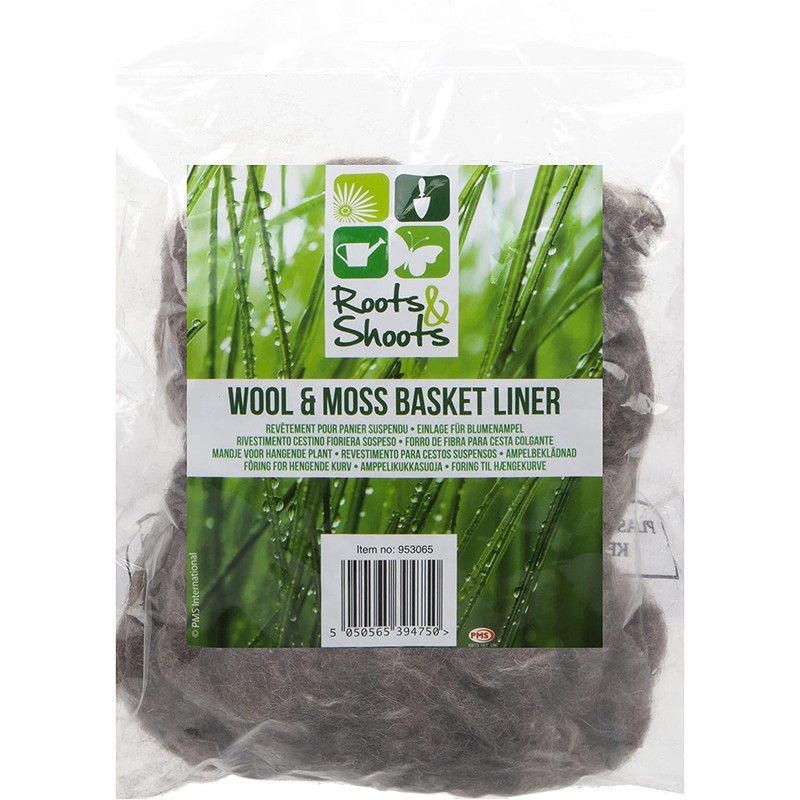 VFM - Flower Basket Liner 150G Wool and Moss Natural