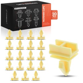 A-Premium 20PCS Nylon Wheel Opening Molding Retainer Clips Compatible with Ford F-150 F150 2015-2020 - For 10mm Hole