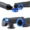 Gemx 22mm Bike Grips with Double Lock Aluminum Clamps (1