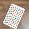 Purely Home Polka Dots Tea Towel - Multicoloured Rainbow Spots