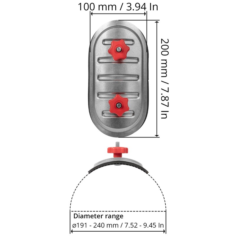 8" Inch Round Duct Access Door - Ducting Inspection and