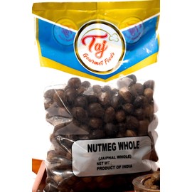 TAJ Premium Indian Nutmeg Whole without Shell, 100g