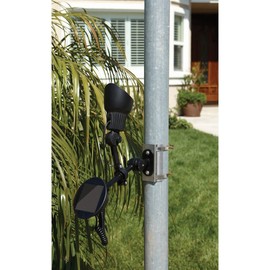 Solar LED Flagpole Light from TNM by Luminar Outdoor