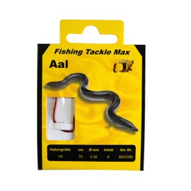 FTM Hook Tied Eel 70 cm - Eel Hooks, Size/Diameter/Content: Size 1/0.35 mm / Pack of 8