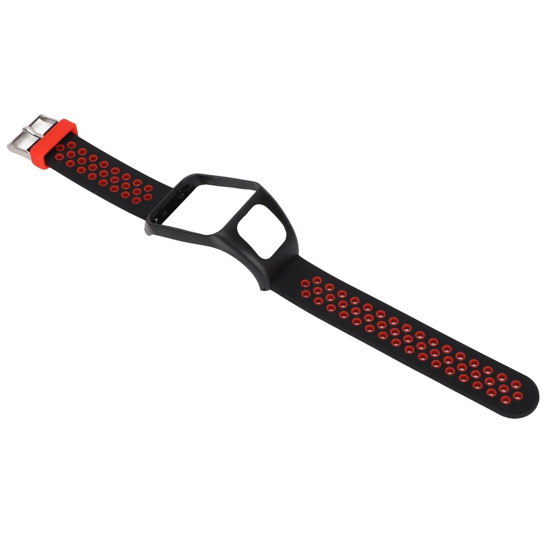 Smartwatch Band Silicone Wrist Watch Strap Dual Color with Pin