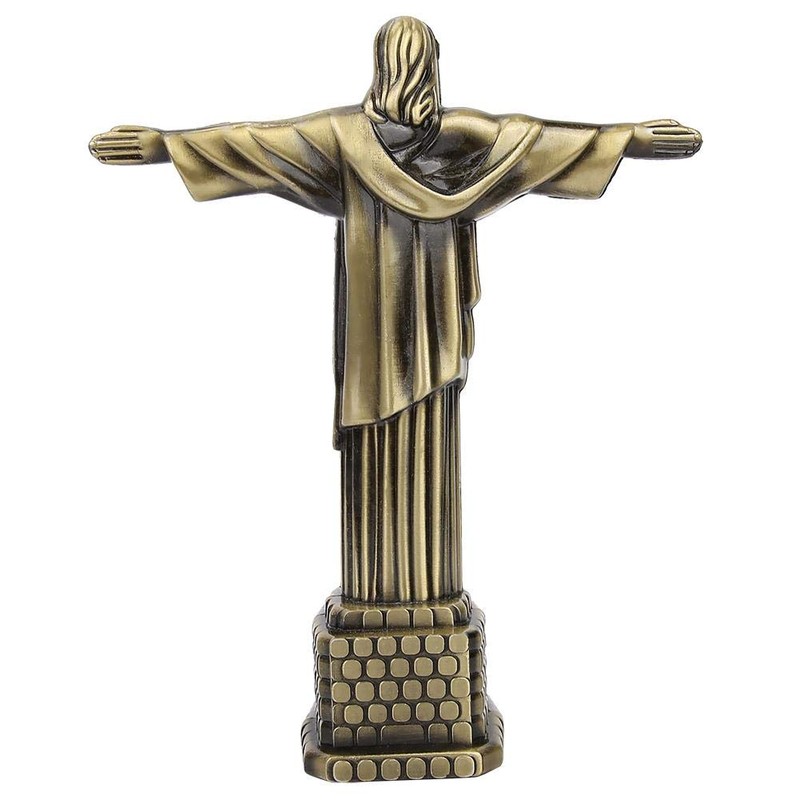 Christ Statue Model, Brazil Landmarks Model, Religious Desktop for Gift