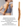 Body Gua Sha Stick Muscle Relaxing 20 Beads Wooden Scraping