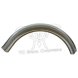5" Wide Raw Steel Flat Bobber Fender
