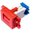 Panduit Cat6A JIS Plate Jack Kit Red JAOSSP6ATGRD