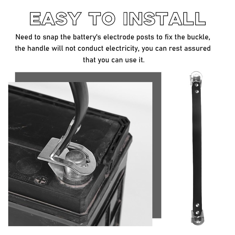 Gasedin Battery Carrier Strap, Car Battery Strap, Car Battery Bracket,