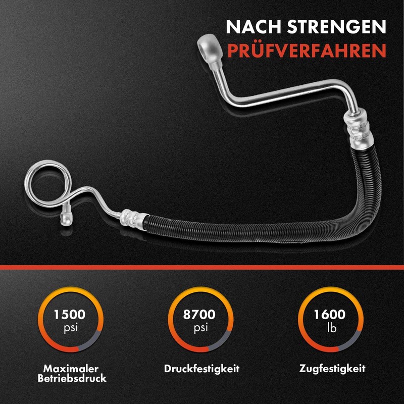 Frankberg Power Steering Hose Compatible with A4 8E2 B6 1.9L