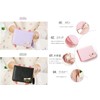 Fair Fairy 151124 Women's Bifold PU Leather Mini Wallet Ribbon
