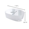 Command BATH11-ES Shower Caddy with Water Resistant Strips - Frosted