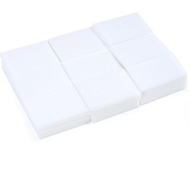 Pack of 300 Manicure Cotton Pads, Lint-Free Nail Cotton Pads, Cotton Pads for Manicure, Nail Wipes Pads, Lint-Free Nail Wipes for Preparation and Finishing Nail Art Manicure, (White)