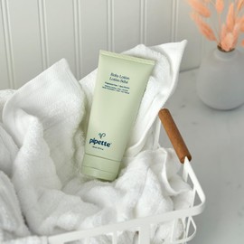 Pipette Pipette Baby Lotion with Renewable Plant-Derived Squalane, Vanilla + Ylang Ylang Aroma, 6 fl oz