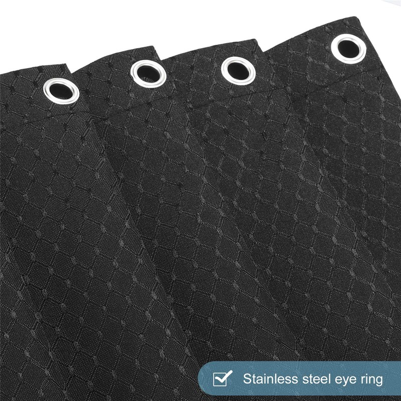 Furlinic Extra Long Shower Curtains for Bathroom Waterproof Mould Resistant