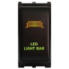 12V Push Button Switch LED Light BAR for Nissan Pathfinder