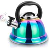Weftnom Tea Kettle, Kettle 3.7QT, Tea Pot Whistling 316 Stainless