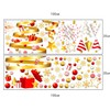 DXTXTJ Extra Large Christmas Window Stickers, 35 * 100cm Christmas