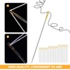 Self Threading Needles, 48Pcs Easy Thread Needles Hand Sewing 3
