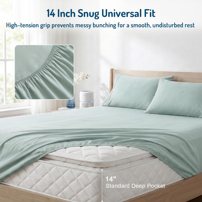 Degrees of Comfort Coolmax® Cooling Bed Sheets King Size for