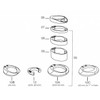 Deda Direction Cover 46 mm for Vinci 1-1/8 Power, Sport,