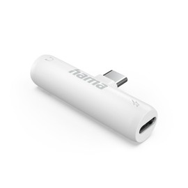 Hama Audio Adapter, USB-C Jack Female. 3.5 mm, USB-C PD with Dark