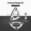 EVIL ENERGY 2.5 Inch 3 Bolt Exhaust Flange Connection Kit,