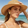 3Pcs 14K Gold Plated Ocean Stud Earrings Set - Seashell,