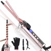 3/8 Inch Small Curling Iron Wand,Ceramic Small Ceramic Barrel Hair
