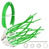 Weed Brush Cutter, 32 Nylon Grass Ropes, Wild Weed Brush,