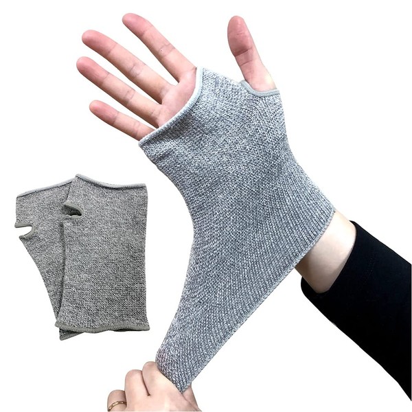 Binchotan EM-X Nobi Nobi Supporter, Gray for Wrist (Set of
