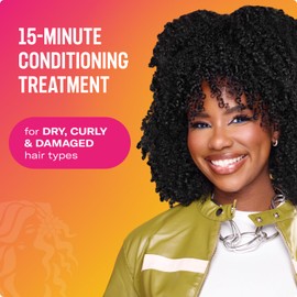 Mielle Organics Babassu & Mint Deep Conditioner with Protein, Moisturizing & Conditioning Deep Treatment, Hydrating Repair for Dry, Damaged, & Frizzy Hair (8 Oz)