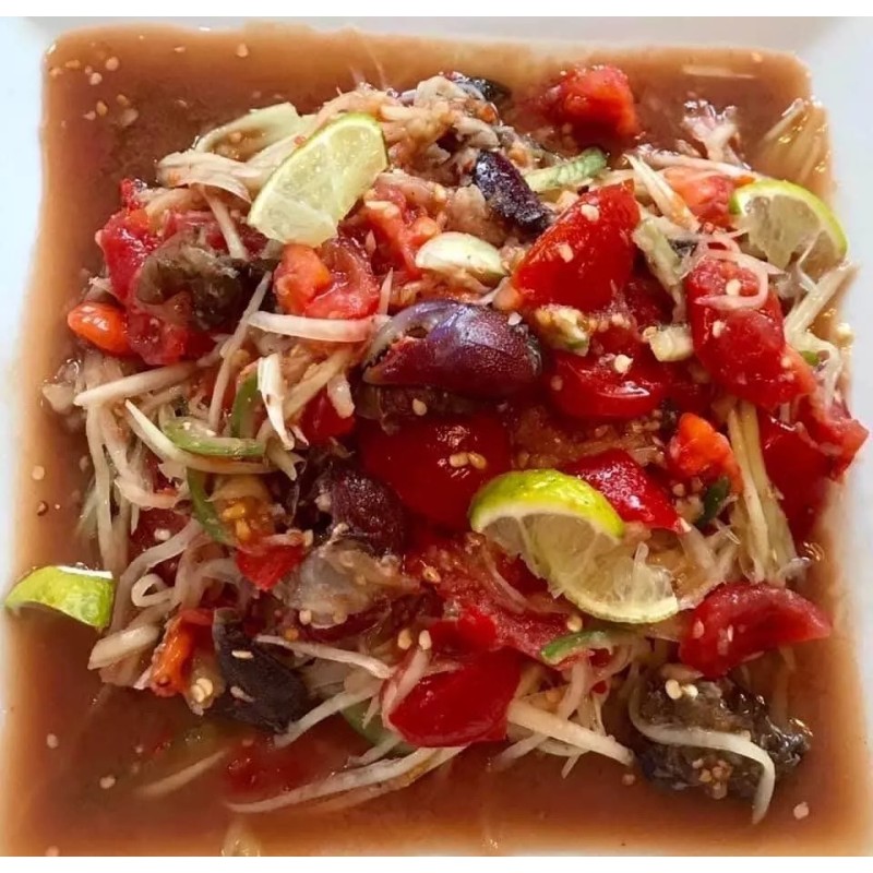 Homemafe Papaya Salad Sauce (Tik Bok Lahong) 2 Jars 19