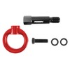 Perrin Performance Aluminum Front Tow Hook Kit Red Compatible with